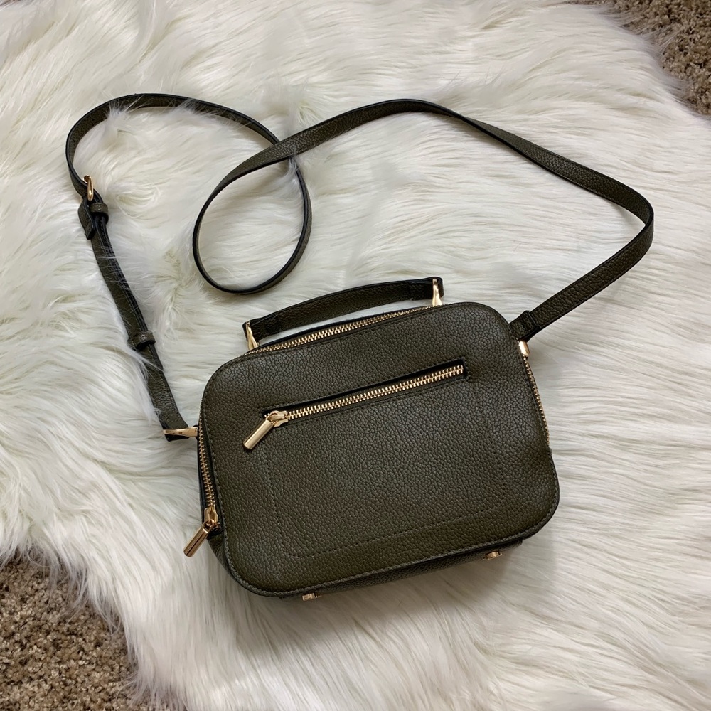 Olive crossbody bag